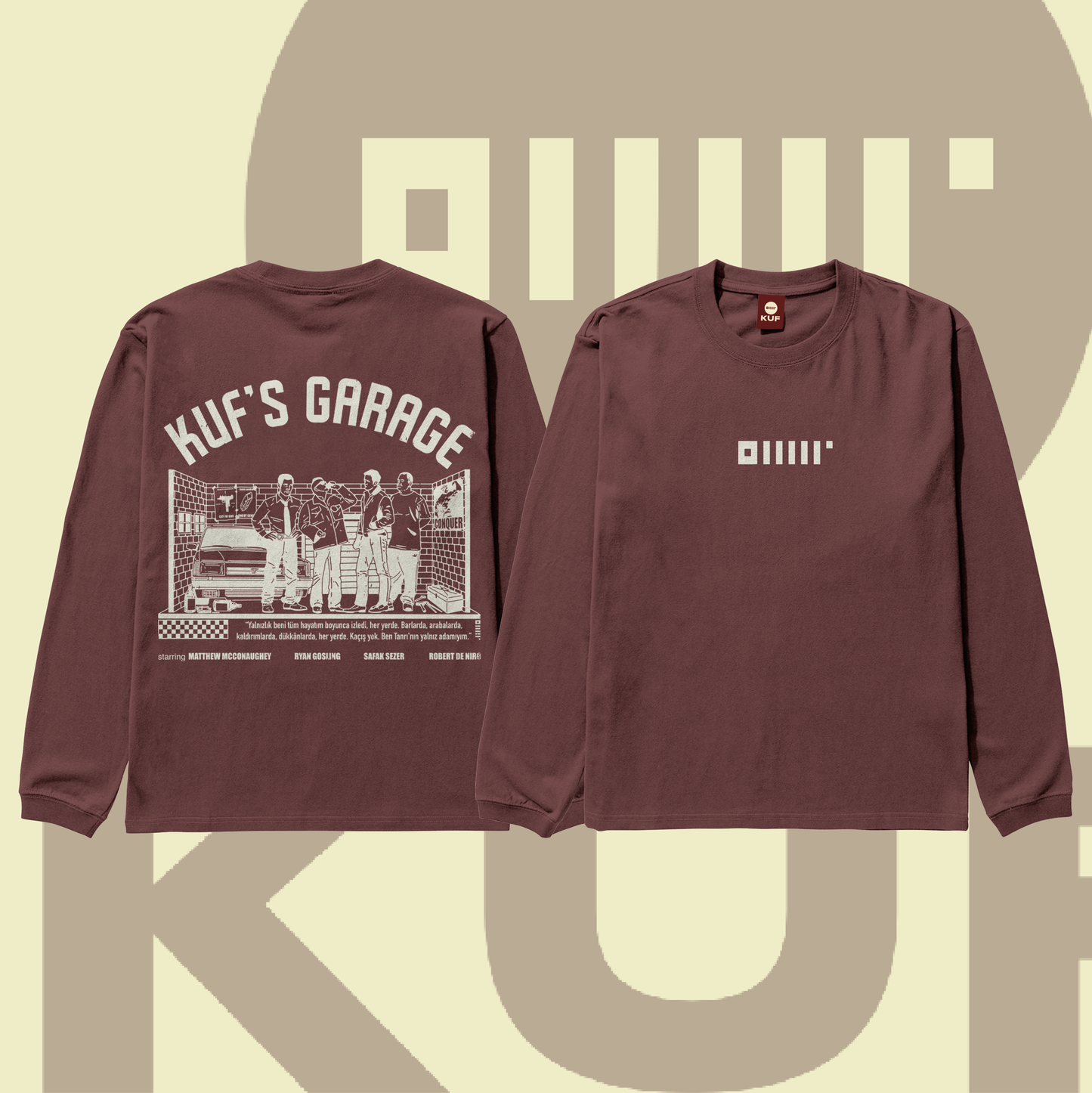 KUF'S GARAGE SWEATSHIRT