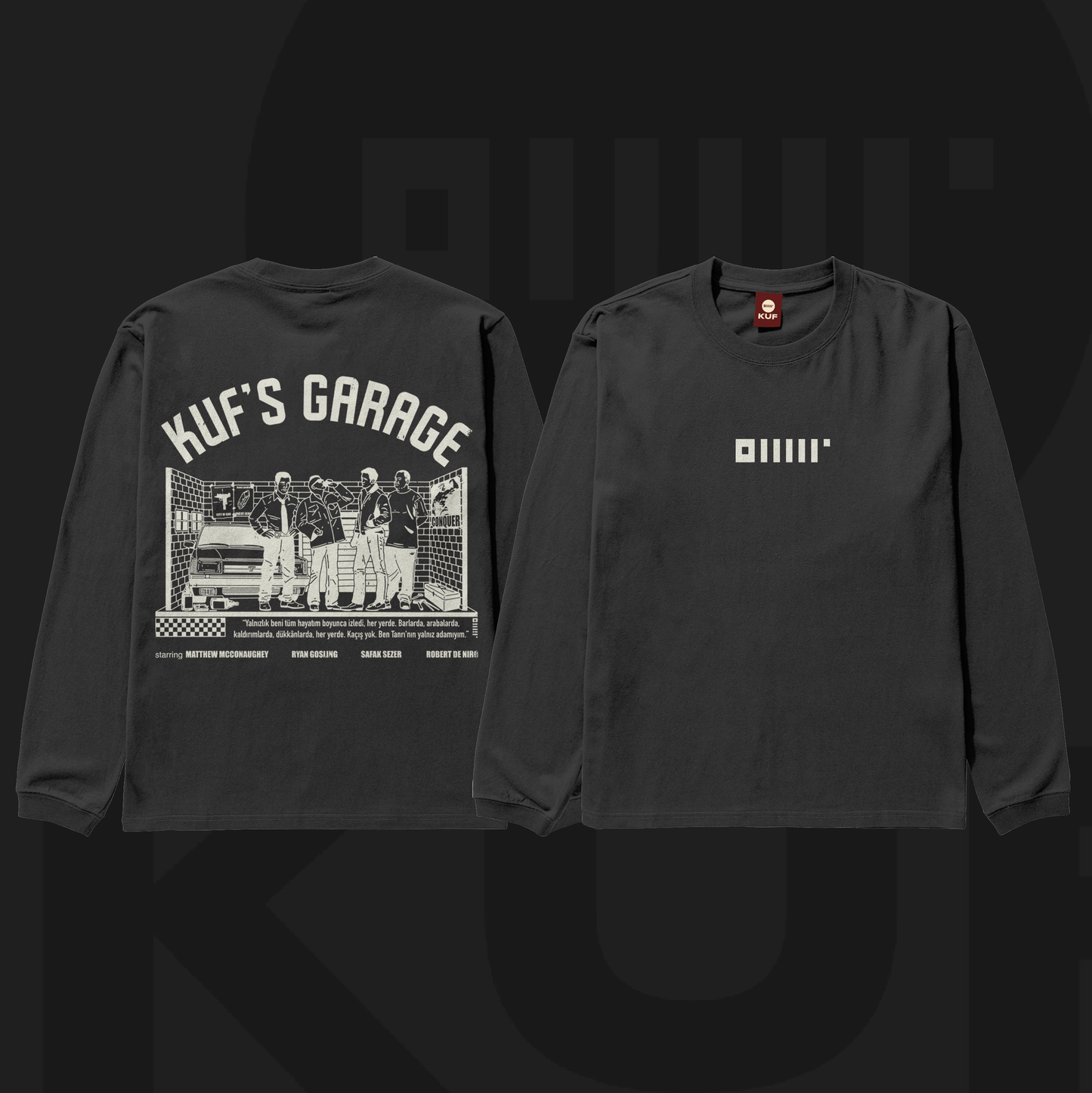 KUF'S GARAGE SWEATSHIRT