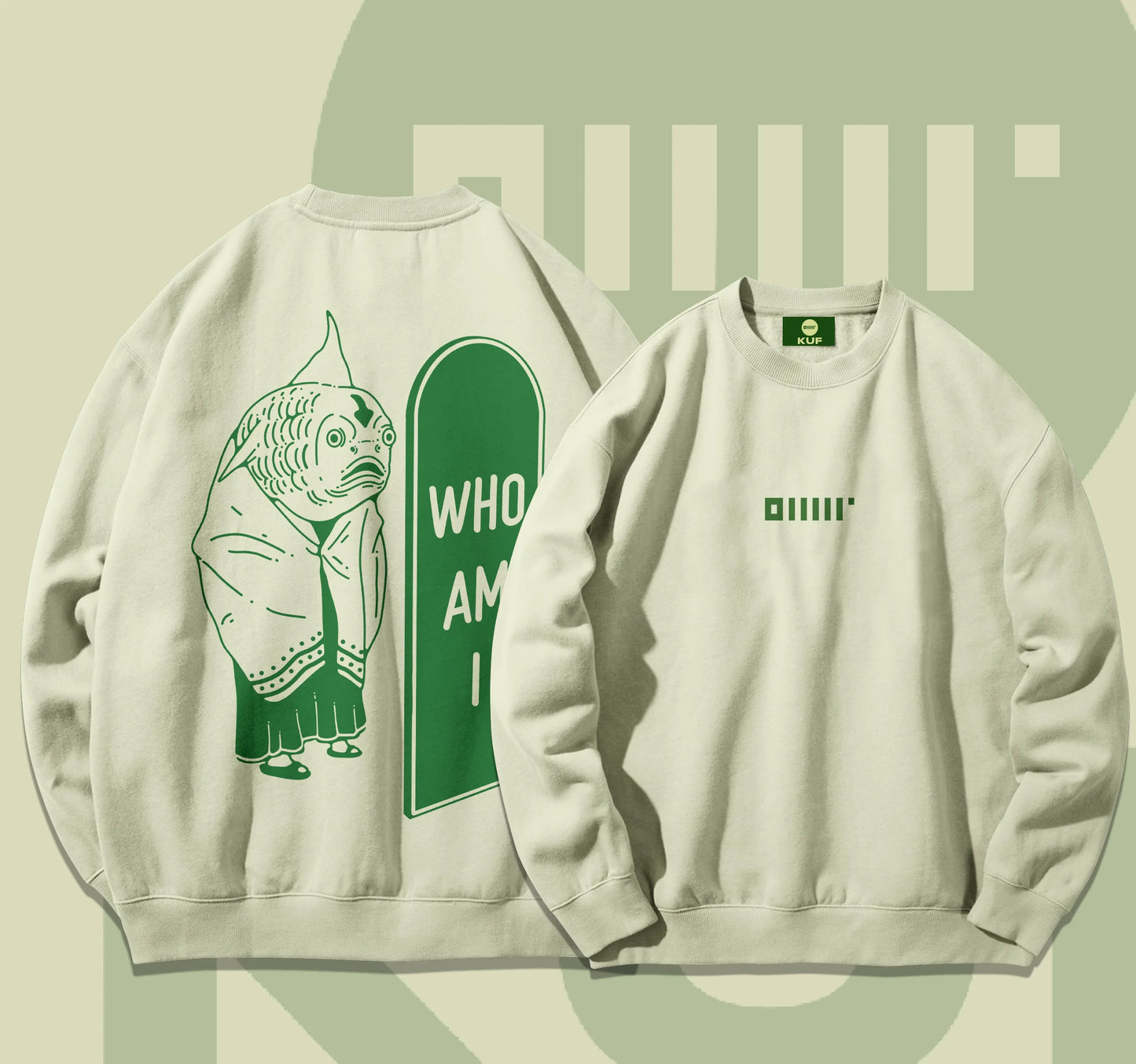 WHO AM I SWEATSHIRT