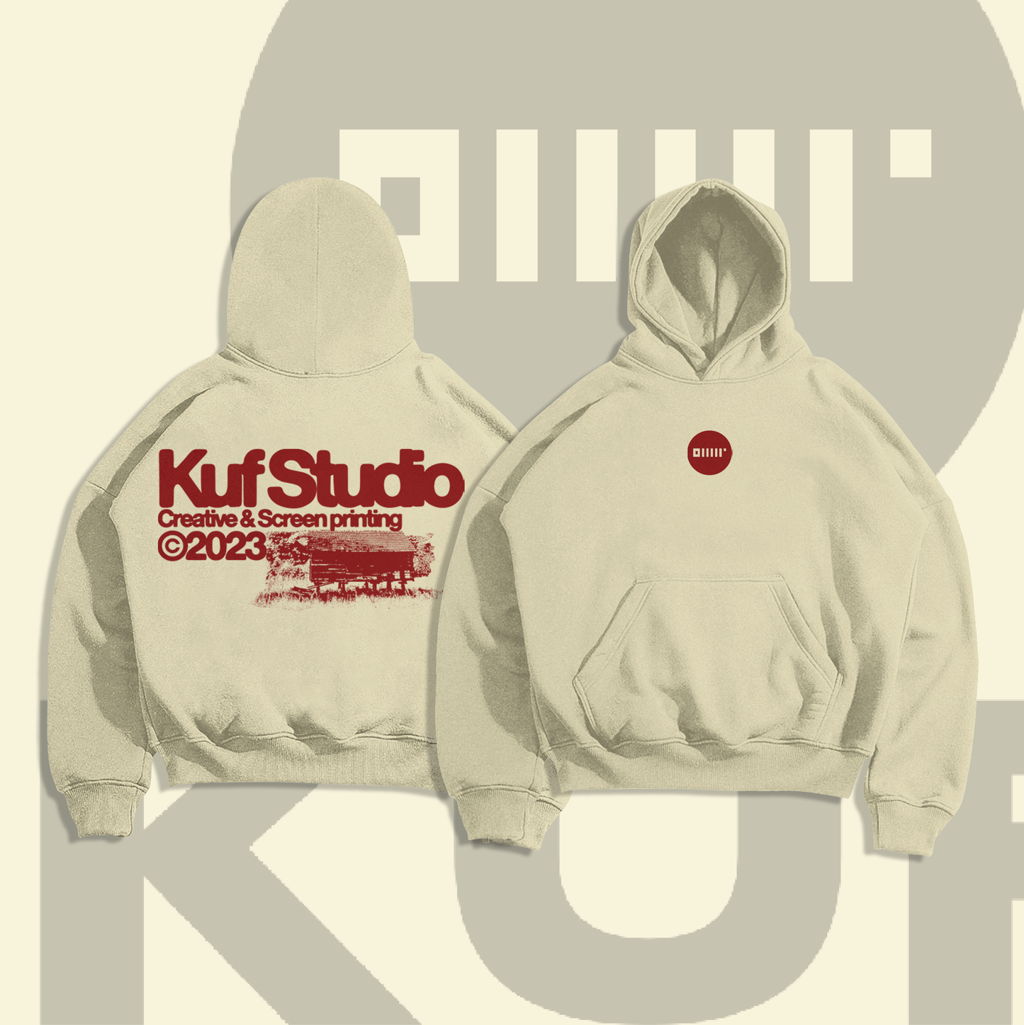 KUF STUDIO BASIC HOODIE