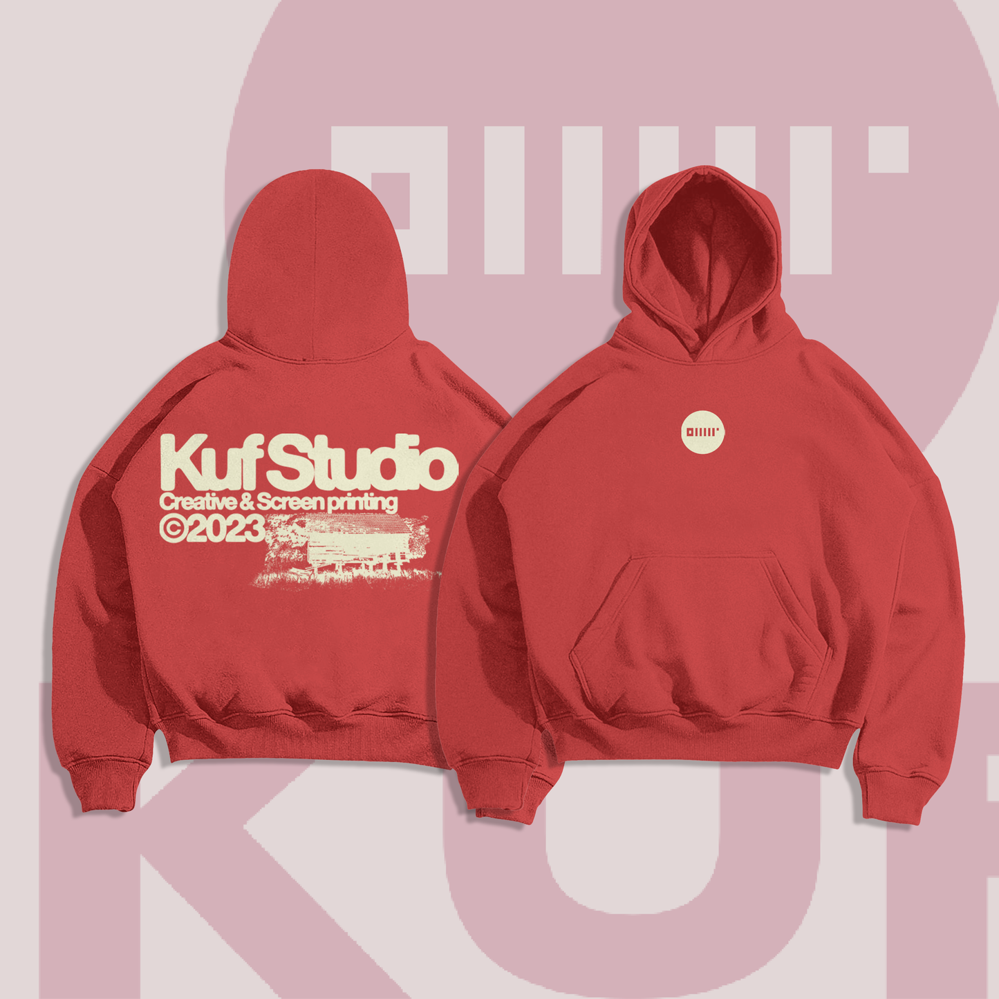 KUF STUDIO BASIC HOODIE