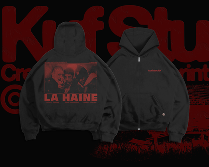 LA HAINE ZIP-UP HOODIE