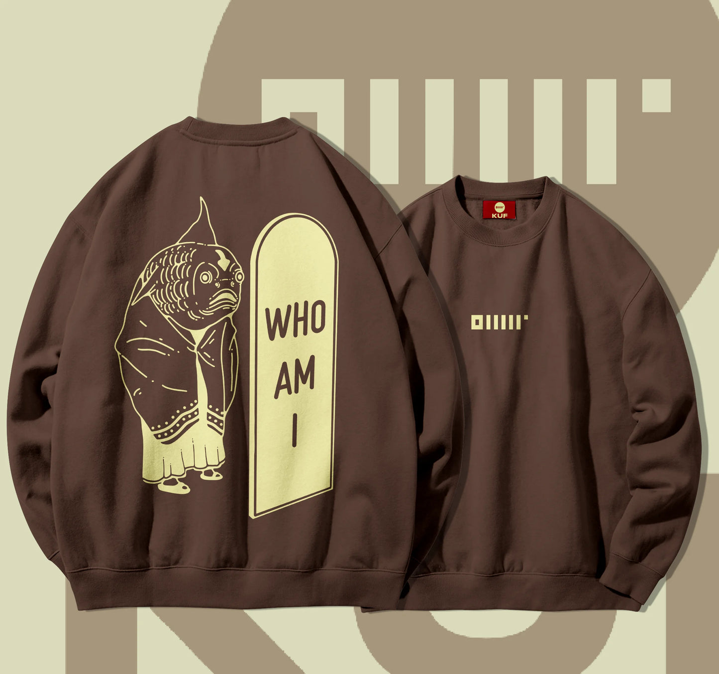 WHO AM I SWEATSHIRT