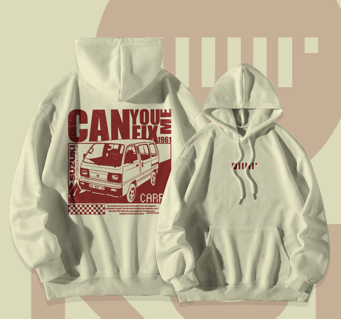 ÜZGÜN ARABA HOODIE