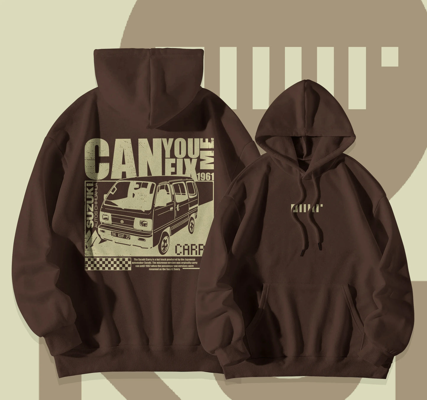 ÜZGÜN ARABA HOODIE