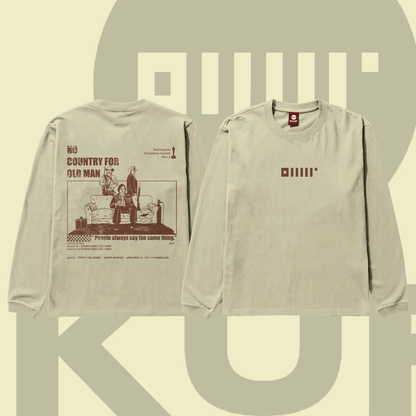 NO COUNTRY FOR OLD MEN SWEATSHIRT