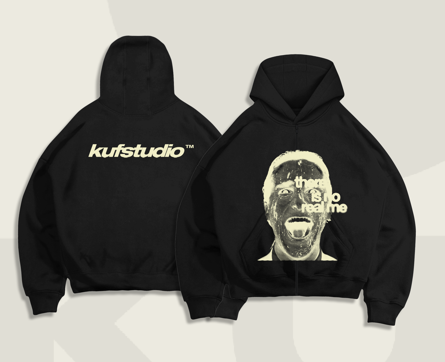 PATRICK BATEMAN ZIP-UP HOODIE