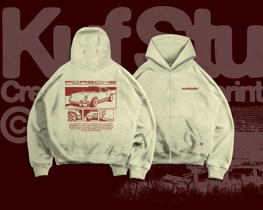 PORSCHE 911 ZIP-UP HOODIE