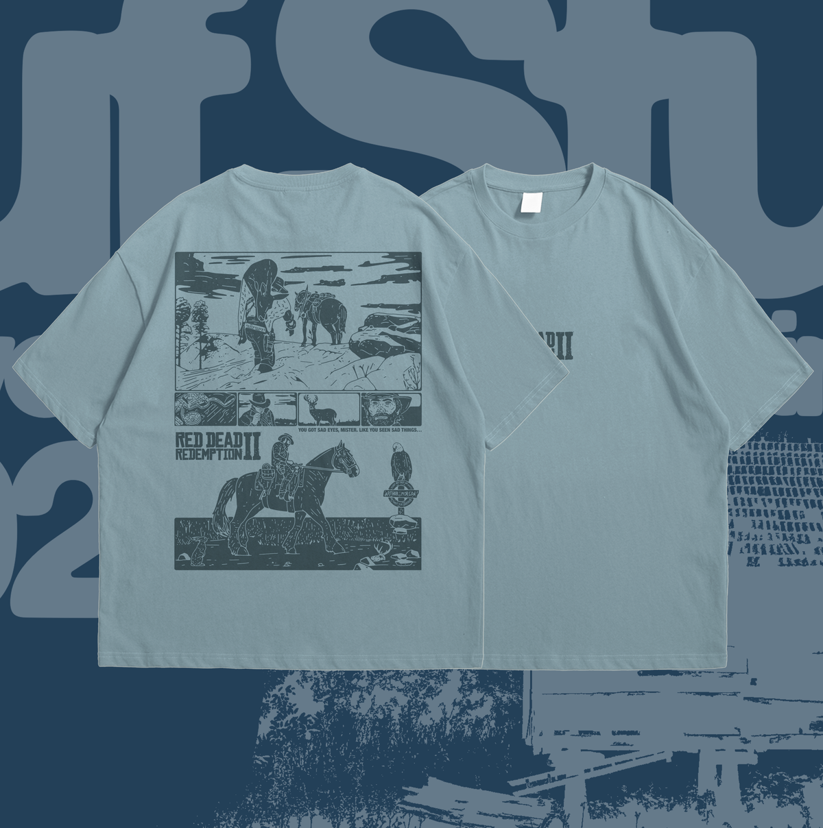 Rdr Merch RED DEAD REDEMPTION T-SHIRT – Kuf Studio
