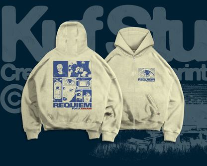 REQUIEM FOR A DREAM  ZIP-UP HOODIE