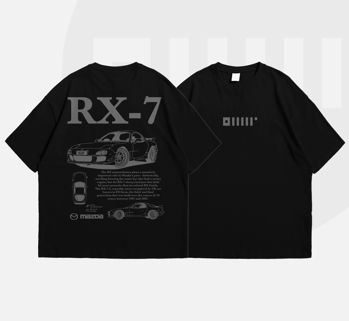 RX-7 T-SHIRT