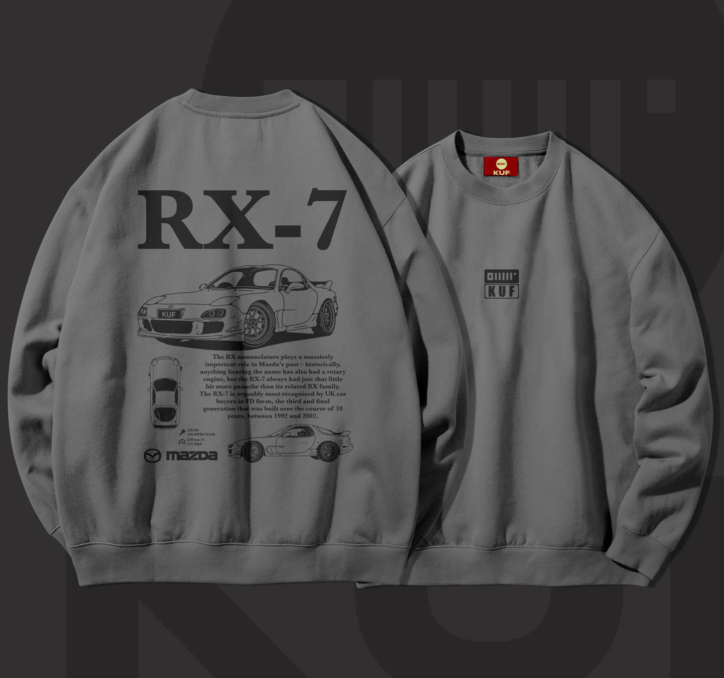 RX-7 SWEATSHIRT