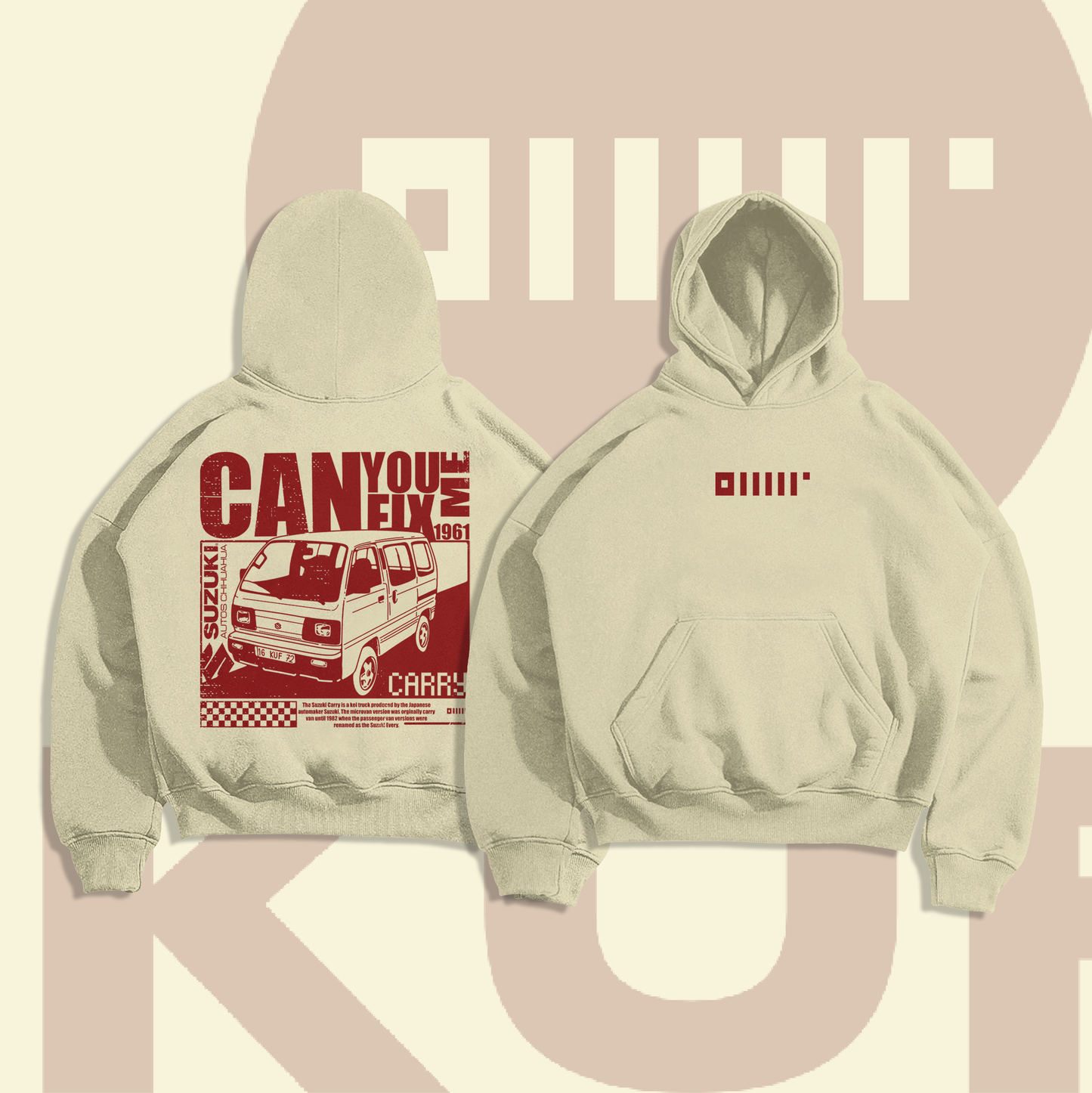 ÜZGÜN ARABA HOODIE