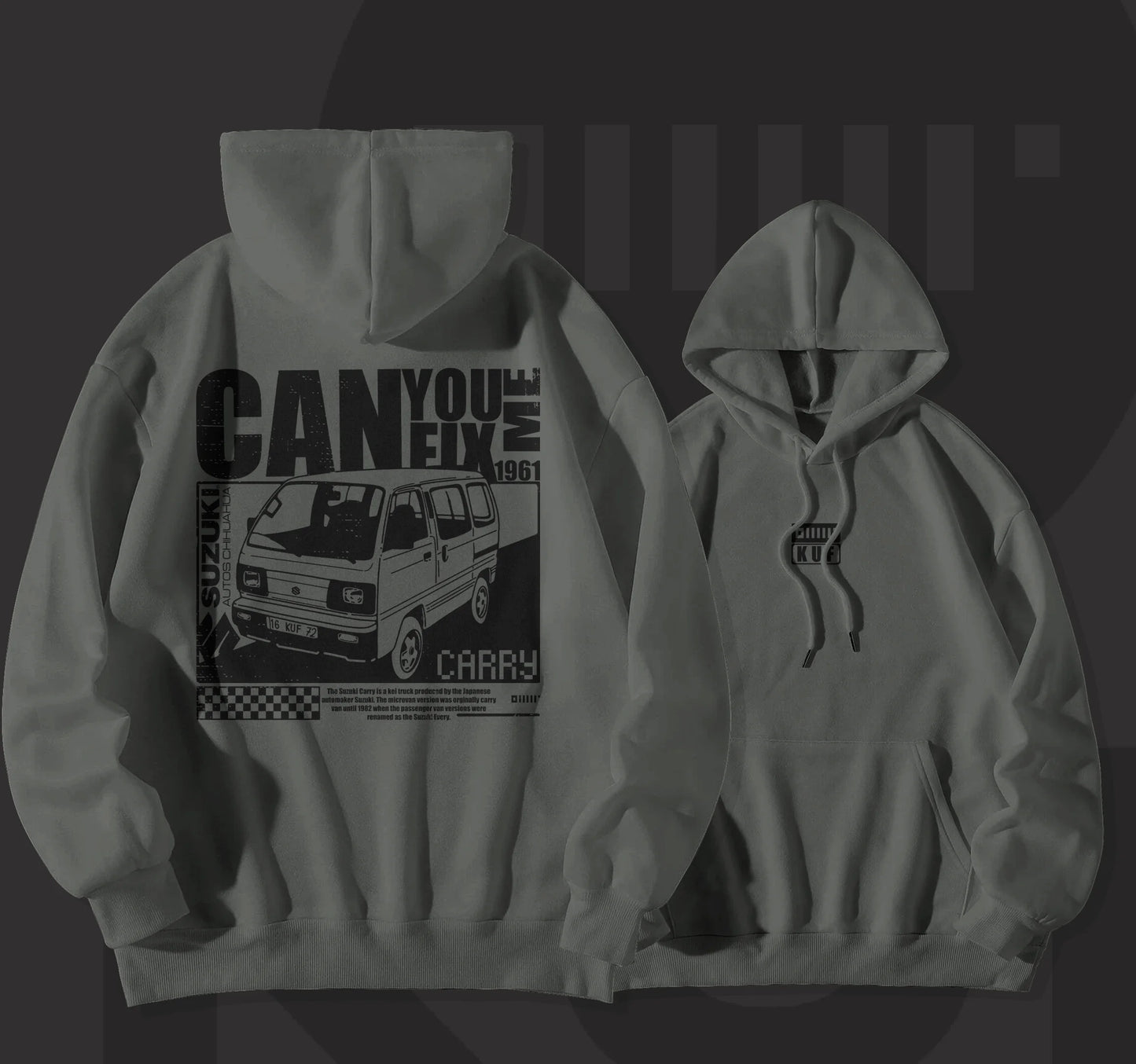 ÜZGÜN ARABA HOODIE