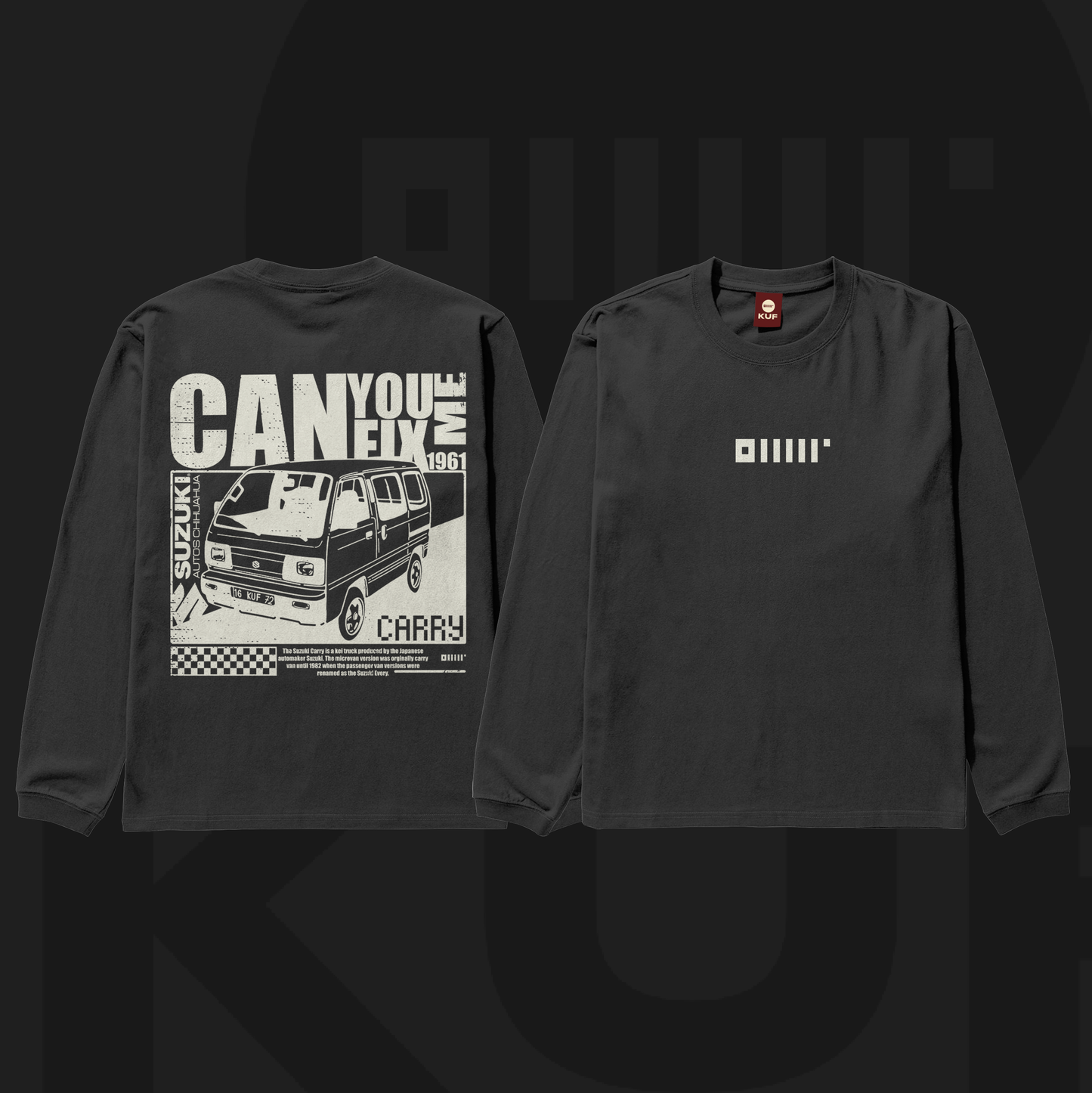 ÜZGÜN ARABA SWEATSHIRT