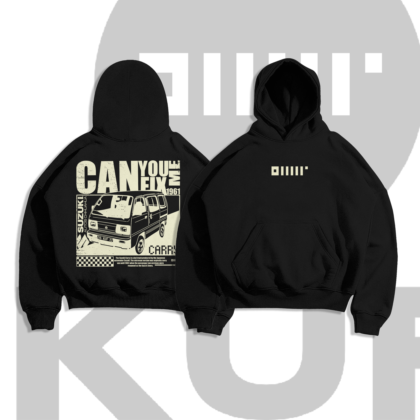 ÜZGÜN ARABA HOODIE