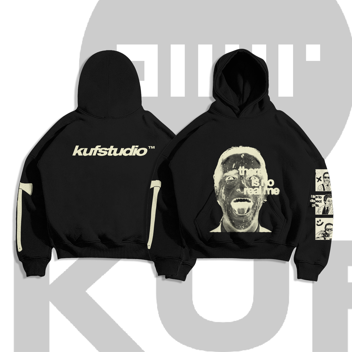 AMERİCAN PYSCHOS HOODIE