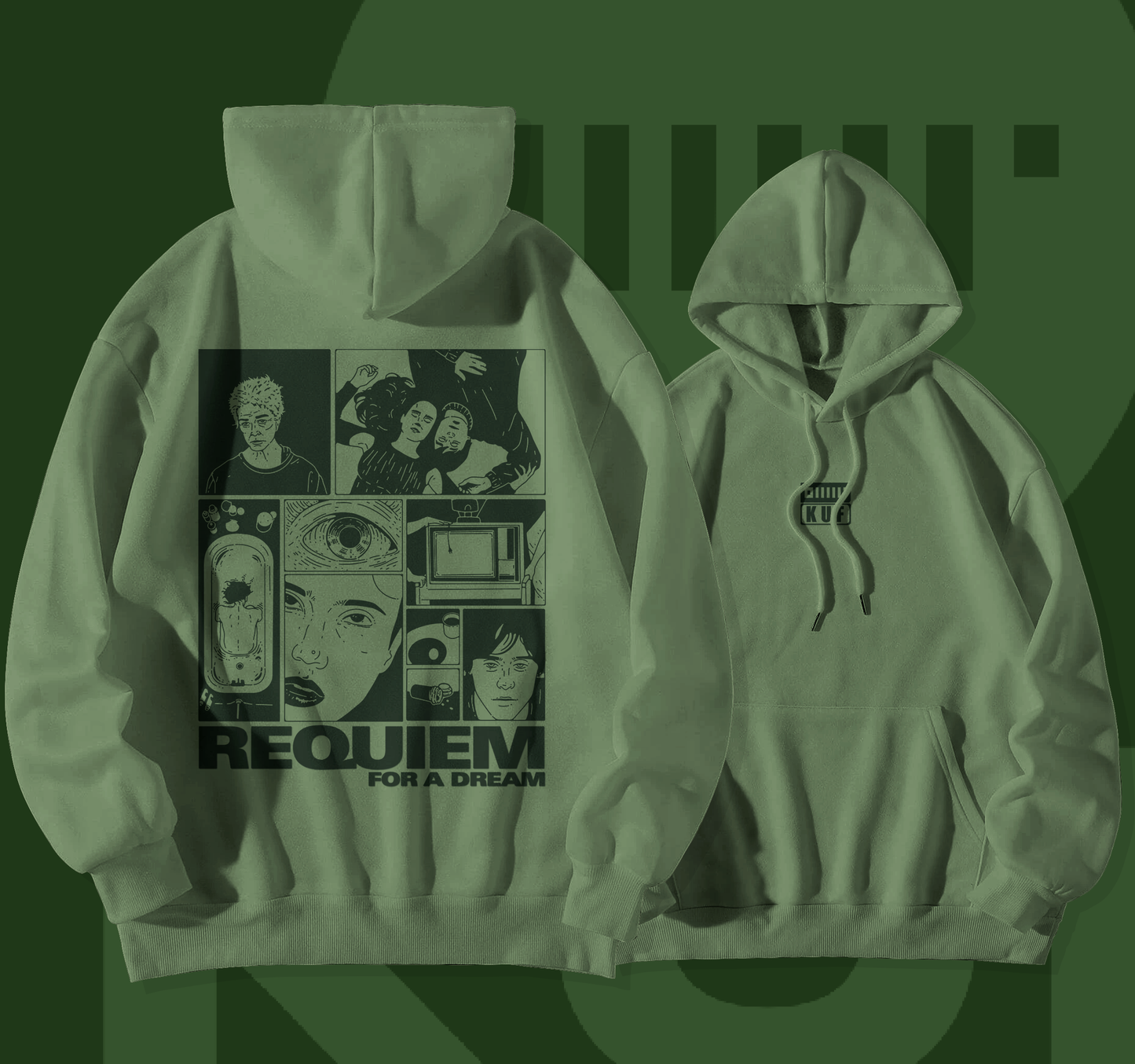 REQUIEM FOR A DREAM HOODIE