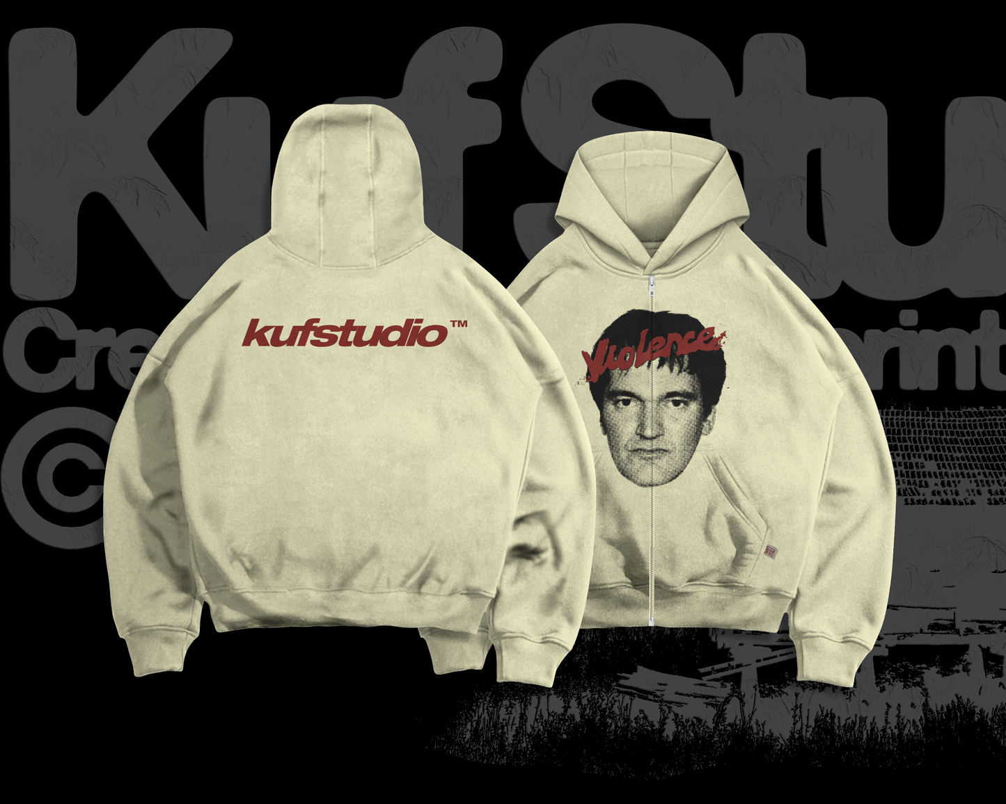 TARANTINO ZIP-UP HOODIE