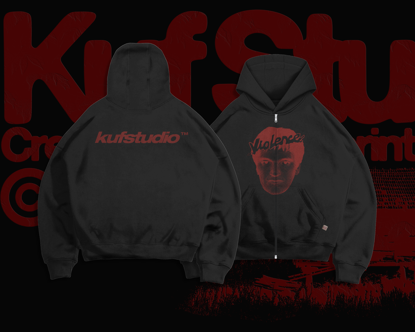 TARANTINO ZIP-UP HOODIE