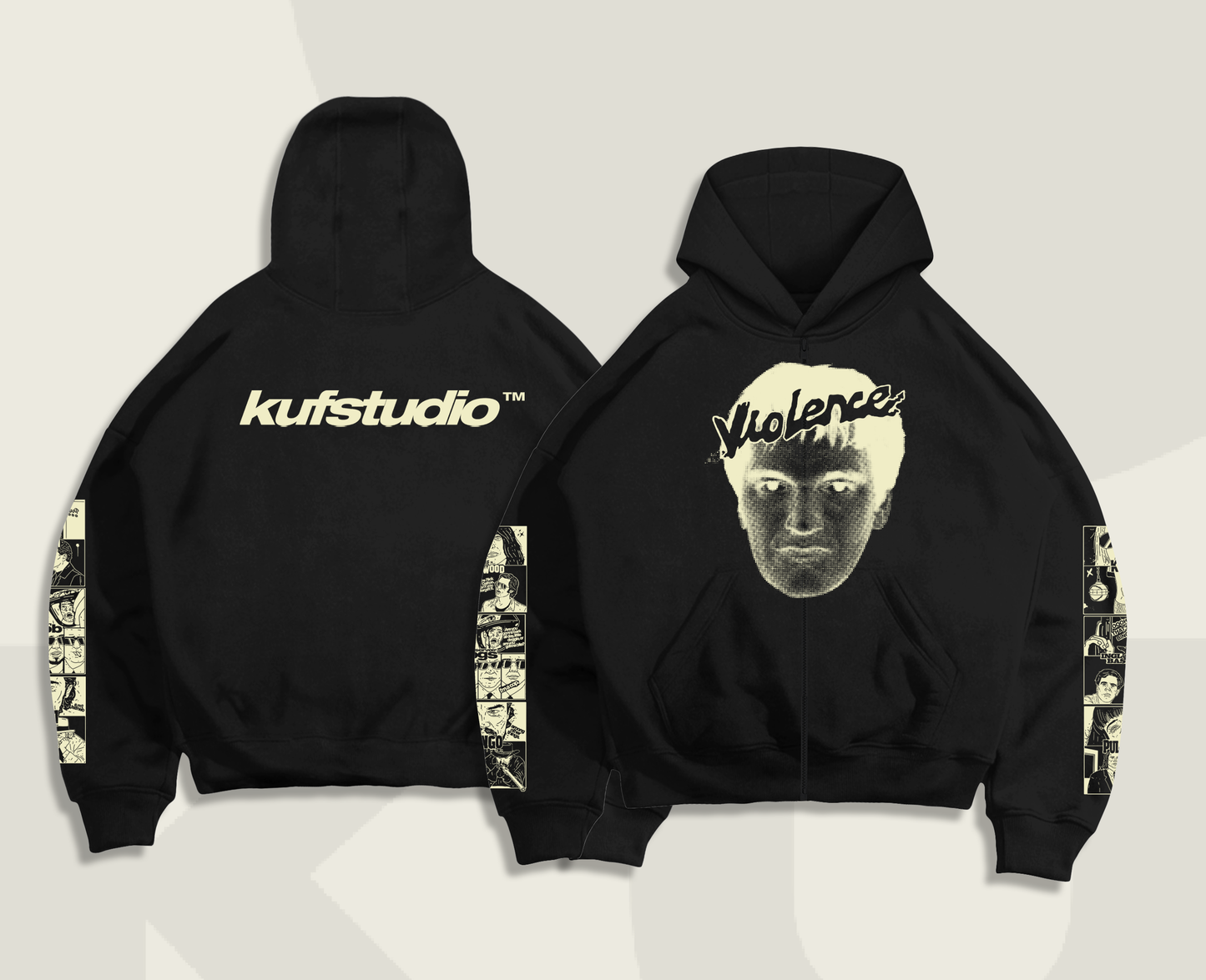 TARANTINO ZIP-UP HOODIE