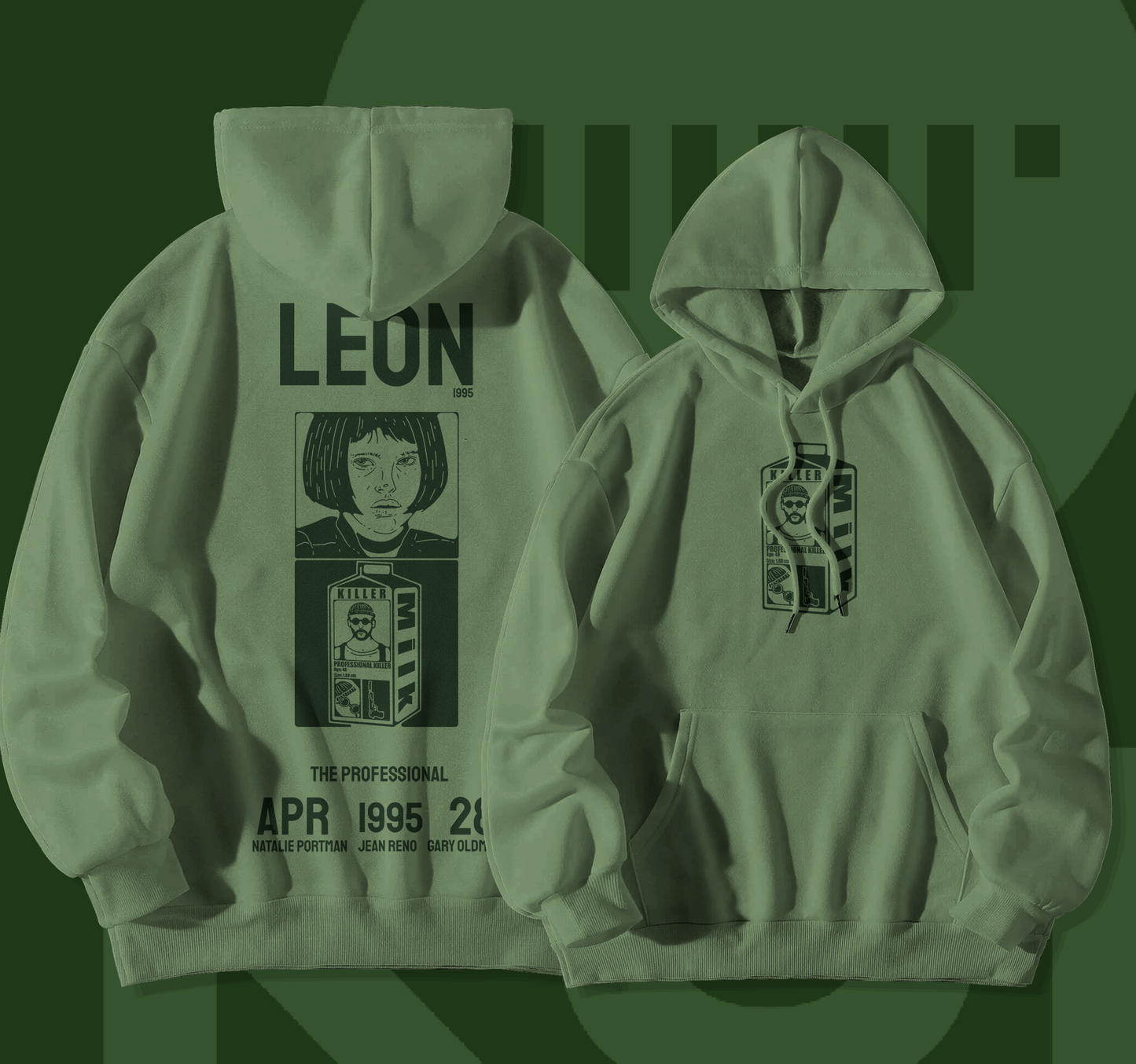 LEON THE PROFESSIONAL HOODIE